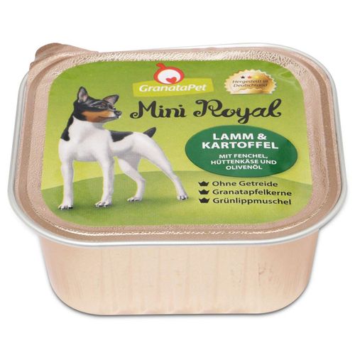 GranataPet Mini Royal Lamm & Kartoffel 22x150g