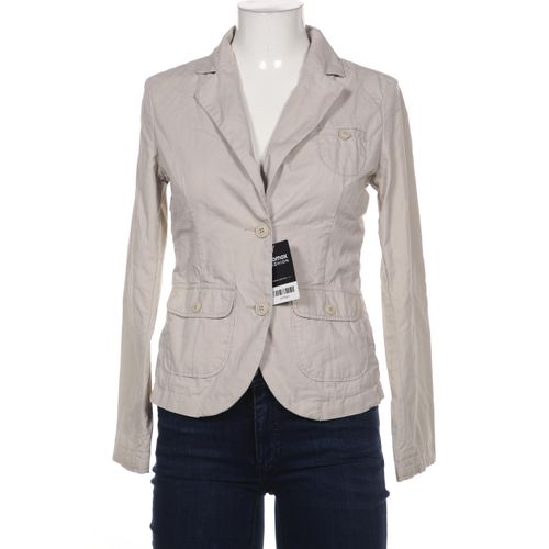 H&M Damen Blazer, cremeweiß, Gr. 38