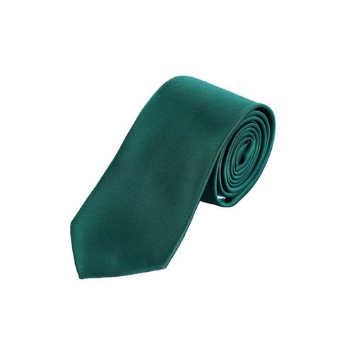 DonDon Krawatte Krawatte 7 cm breit (Packung, 1-St) Veranstaltungen, grün