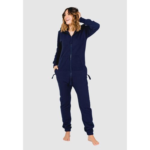 Jumpsuit MONIZ Gr. XS, EURO-Größen, blau (dunkelblau) Baby Overalls mit kuscheligem Komfort