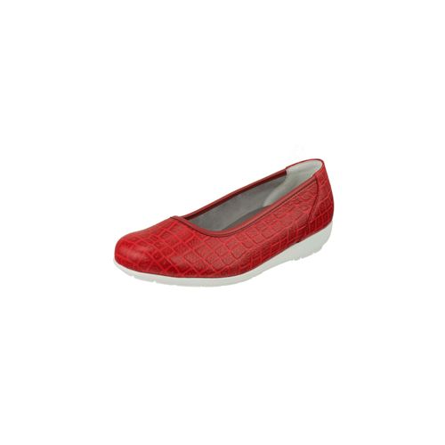 Ballerina NATURAL FEET "Catharina" Gr. 37, rot Damen Schuhe Ballerina mit Memolatex-Einlegesohle