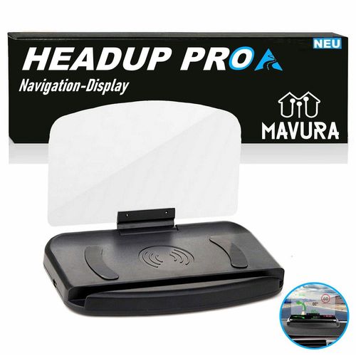 MAVURA Head Up Display HEADUP PRO Head Up Navigation Display PKW Smartphone HUD