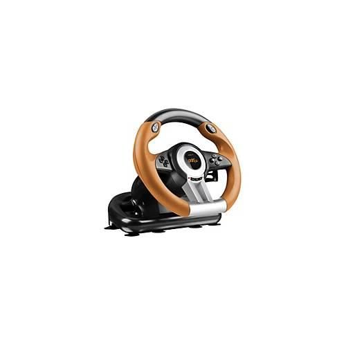 SPEEDLINK DRIFT O.Z. - Lenkrad- und Pedale-Set - Schwarz, orange - für PC