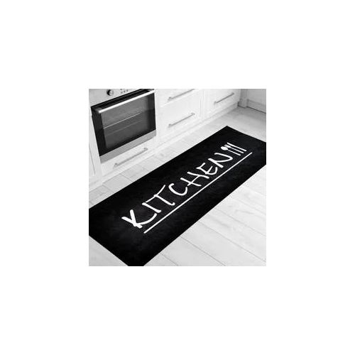 Sehrazat Küchenläufer »Kitchen 3040«, rechteckig, waschbarer Küchenläufer Sehrazat schwarz B/L: 80 cm x 150 cm