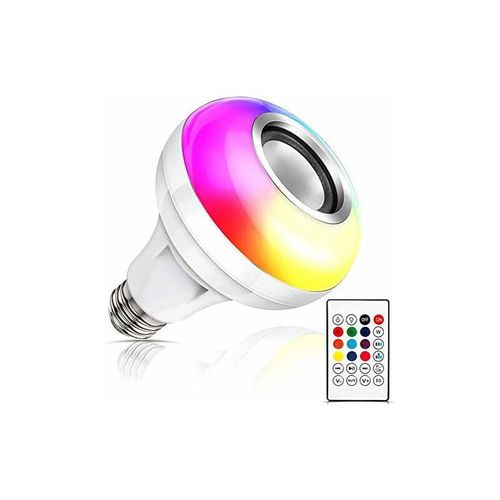 Musik led Glühbirne, E27 Bluetooth Lautsprecher rgb Farbwechsel Glühbirne mit
