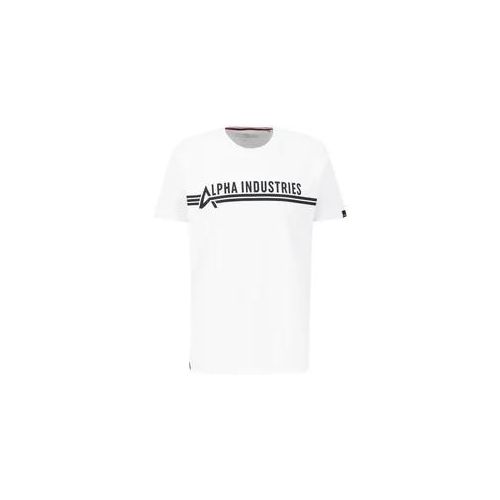 Alpha Industries T-Shirt »ALPHA INDUSTRIES Men - T-Shirts Alpha Industries T« Alpha Industries white/black L