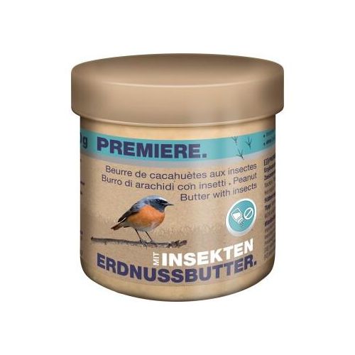 PREMIERE Erdnussbutter mit Insekten 250g