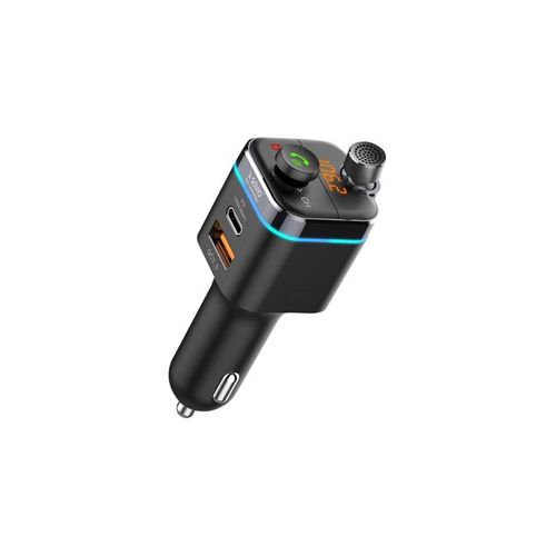 Savio TR-12 - Bluetooth hands-free car kit / FM transmitter / charger for mobile phone