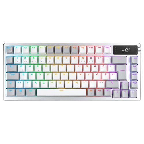 ASUS ROG Azoth RGB Gaming-Tastatur, weiß