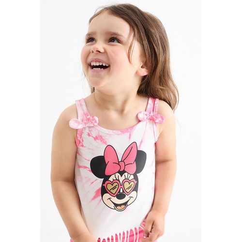 C&A Minnie Mouse-top, Wit, Maat: 140