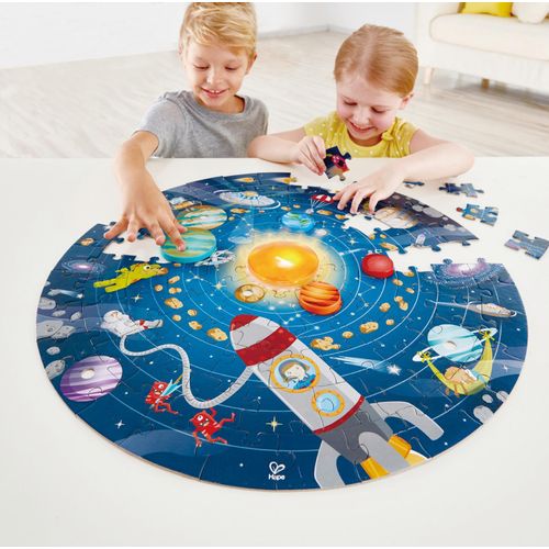 Hape Puzzle »Sonnensystem«, mit Licht