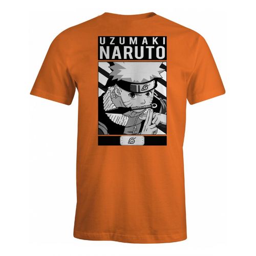 Cotton T-Shirt Naruto - Uzumaki Naruto Fight (größe XXL)