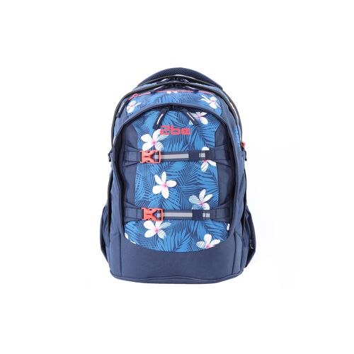 Schulrucksack 2BE, Kinder, Gr. B: 23cm, blau (blau, mehrfarbig), Kunstfaser, Rucksäcke, mit reflektierenden Elementen