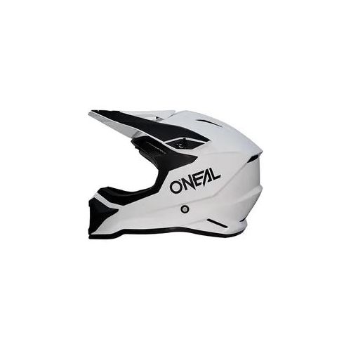 O'NEAL Motocross-Helm 1SRS Solid V.24 - Weiß
