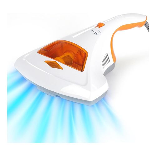 ELONEO weiß Milbensauger für Matratzen mit UV-C Licht, Sterilisation u. Reinigung, Matratzensauger