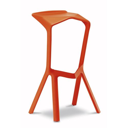 Plank - Miura Stool, reinorange (RAL 2004)