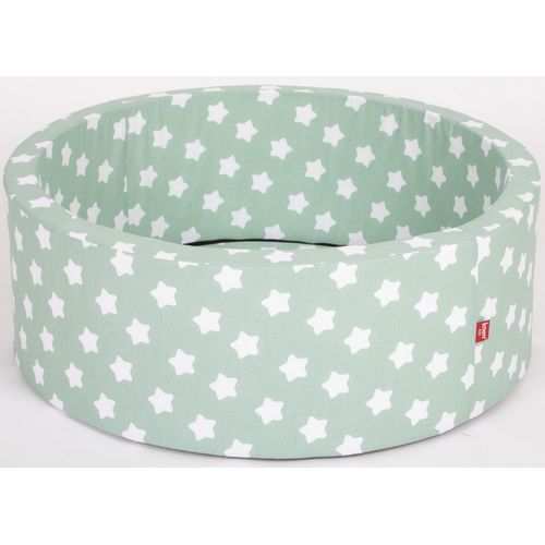 Knorrtoys® Bällebad »Soft, Green White Stars«, mit300 Bälle grey/white/transparent; Made in Europe