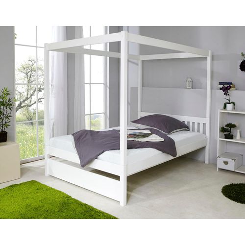 Ticaa Himmelbett »Lino«, in diversen Breiten, Kiefer
