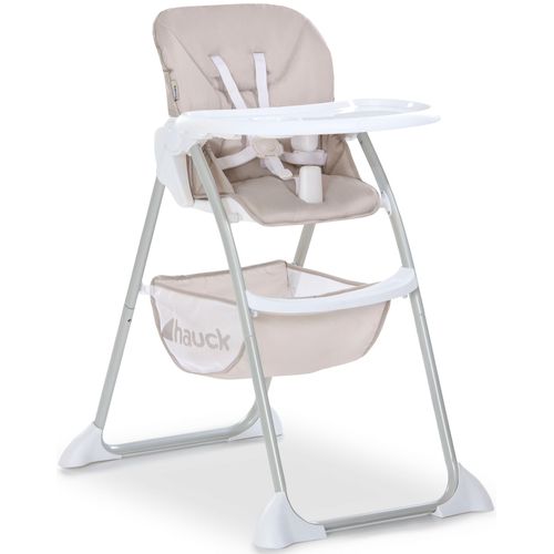 Hauck Hochstuhl »Sit N Fold, beige«, schmal faltbar