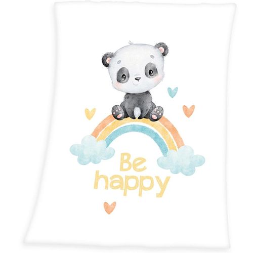 Baby Best Babydecke »Regenbogen Panda«, mit liebevollem Motiv