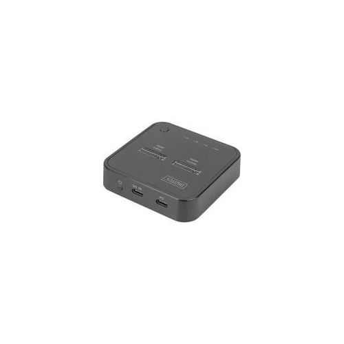 Dual M.2 NVM SSD Docking Station, Dockingstation schwarz, USB-C, M2 SSD