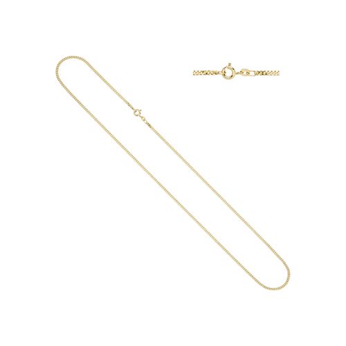 Goldkette JOBO, gold (gelbgold 333), Halsketten, Damen, Gelbgold 333, L: 70cm, Panzerkette 333 Gold 70 cm 2,1 mm