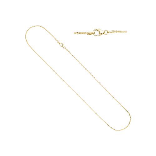 Goldkette JOBO, gold (gelbgold 333), Halsketten, Damen, Gelbgold 333, L: 45cm, 333 Gold 45 cm 1,3 mm