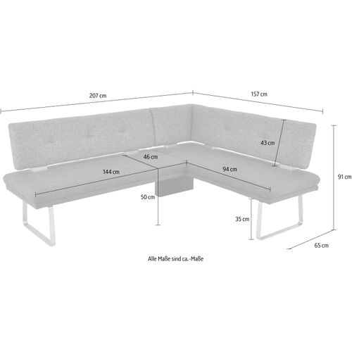 Eckbank K+W KOMFORT & WOHNEN 