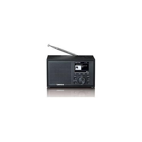 Lenco DAR-017 - DAB+-Radio - 3 Watt (Gesamt) - Schwarz