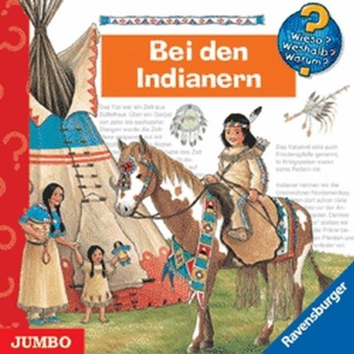 Bei den Indianern,1 Audio-CD - (Hörbuch)
