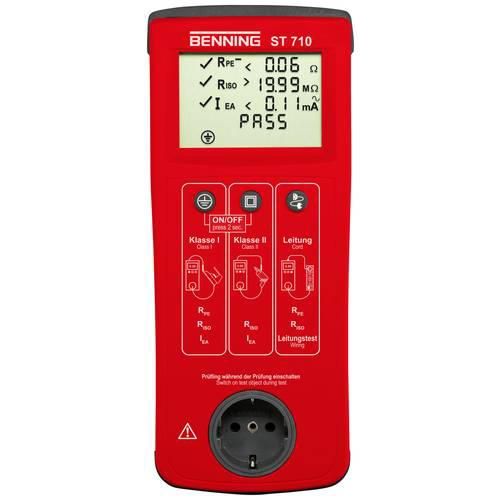 Benning ST 710 Gerätetester VDE-Norm 0701-0702