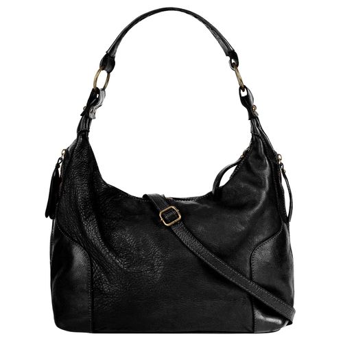 Shopper SAMANTHA LOOK, Damen, Gr. B/H/T: 41cm x 30cm x 11cm onesize, schwarz, Leder, Taschen, echt Leder, Made in Italy