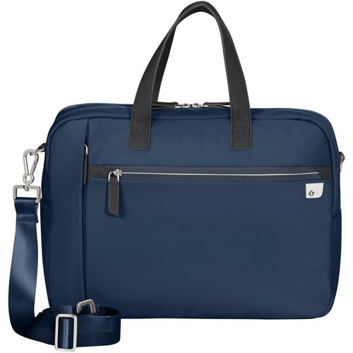 Laptoptasche SAMSONITE "Eco Wave" Gr. B/H/T: 39 cm x 29 cm x 11 cm, blau Herren Taschen Koffer Laptop-Case Laptop-Bag mit 15,6-Zoll Laptopfach