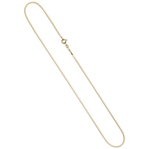 Goldkette JOBO, gold (gelbgold 333), Halsketten, Damen, Gelbgold 333, L: 50cm, Venezianerkette 333 Gold 50 cm 1,5 mm