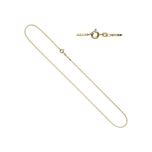 Goldkette JOBO, gold (gelbgold 333), Halsketten, Damen, Gelbgold 333, L: 40cm, Venezianerkette 333 Gold 40 cm 1,0 mm