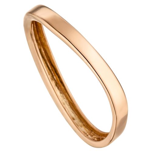 Goldring JOBO Fingerringe Gr. 56, Roségold 375, rosegold (roségold 375) Damen 375 Roségold