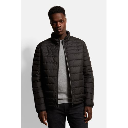 Blouson BUGATTI, Herren, Gr. 48, schwarz, 100% Polyester, unifarben, casual, regular fit, Langarm Rollkante, Jacken, mit besonderer Leichtigkeit