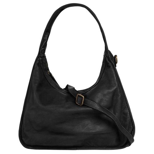 Shopper SAMANTHA LOOK Gr. B/H/T: 40cm x 30cm x 13cm onesize, schwarz Damen Taschen echt Leder, Made in Italy