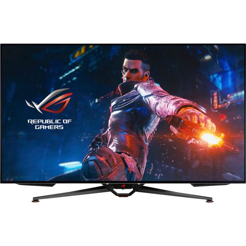 F (A bis G) ASUS Gaming-Monitor "PG48UQ" Monitore 178 schwarz