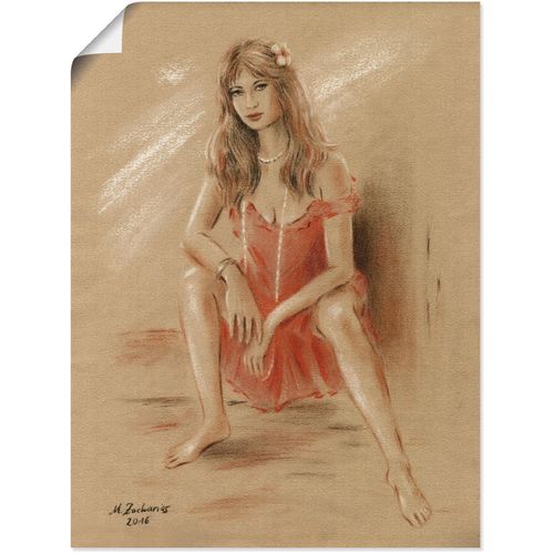Artland Wandbild »Sehnsucht - Erotik Frauen«, Frau, (1 St.), als Leinwandbild, Poster in verschied. Grössen
