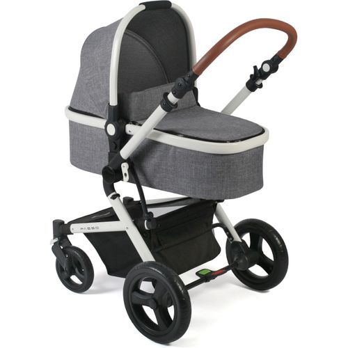 CHIC4BABY Kombi-Kinderwagen »Passo, Melange Grau«, 15 kg, ; Kinderwagen