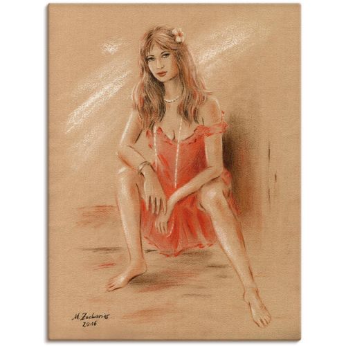 Artland Wandbild »Sehnsucht - Erotik Frauen«, Frau, (1 St.), als Leinwandbild, Poster in verschied. Grössen