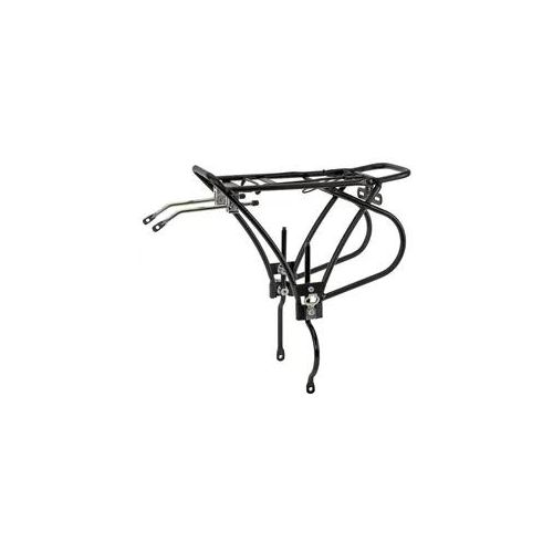 Fahrrad-Gepäckträger O-STAND "Disc" Gepäckträger Gr. B/L: 13cm x 34cm, schwarz