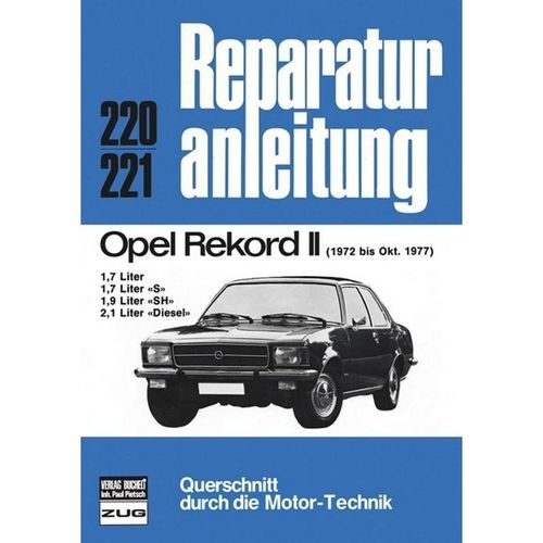 Opel Rekord II 1972-1977, Gebunden