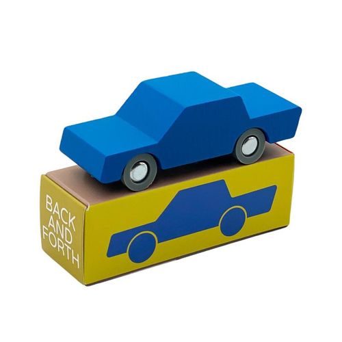 Spielzeugauto BLUE aus Holz