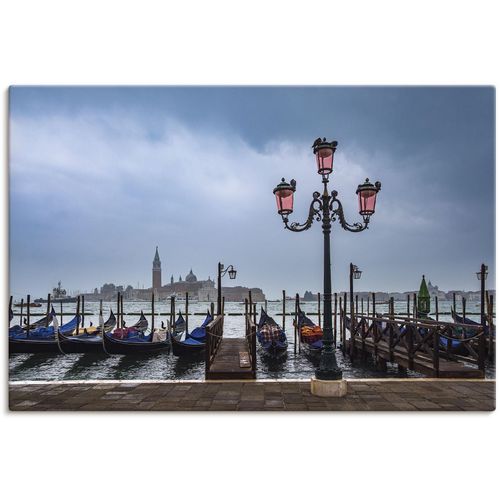 Artland Wandbild »Blick auf die Insel San Giorgio Maggiore«, Venedig, (1 St.), auf Keilrahmen gespannt