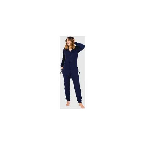 Jumpsuit MONIZ Gr. XS, EURO-Größen, blau (dunkelblau) Baby Overalls mit kuscheligem Komfort