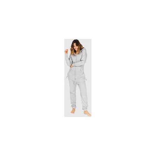 Jumpsuit MONIZ Gr. S, EURO-Größen, grau (grau-grau) Baby Overalls mit kuscheligem Komfort