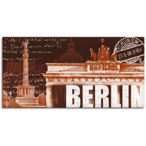 Artland Leinwandbild »Berlin Collage«, Berlin, (1 St.), auf Keilrahmen gespannt