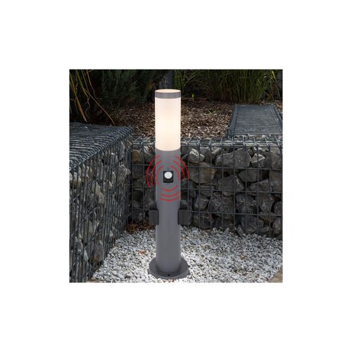 Stehleuchte, 2x Steckdosen, Bewegungsmelder, H 60 cm